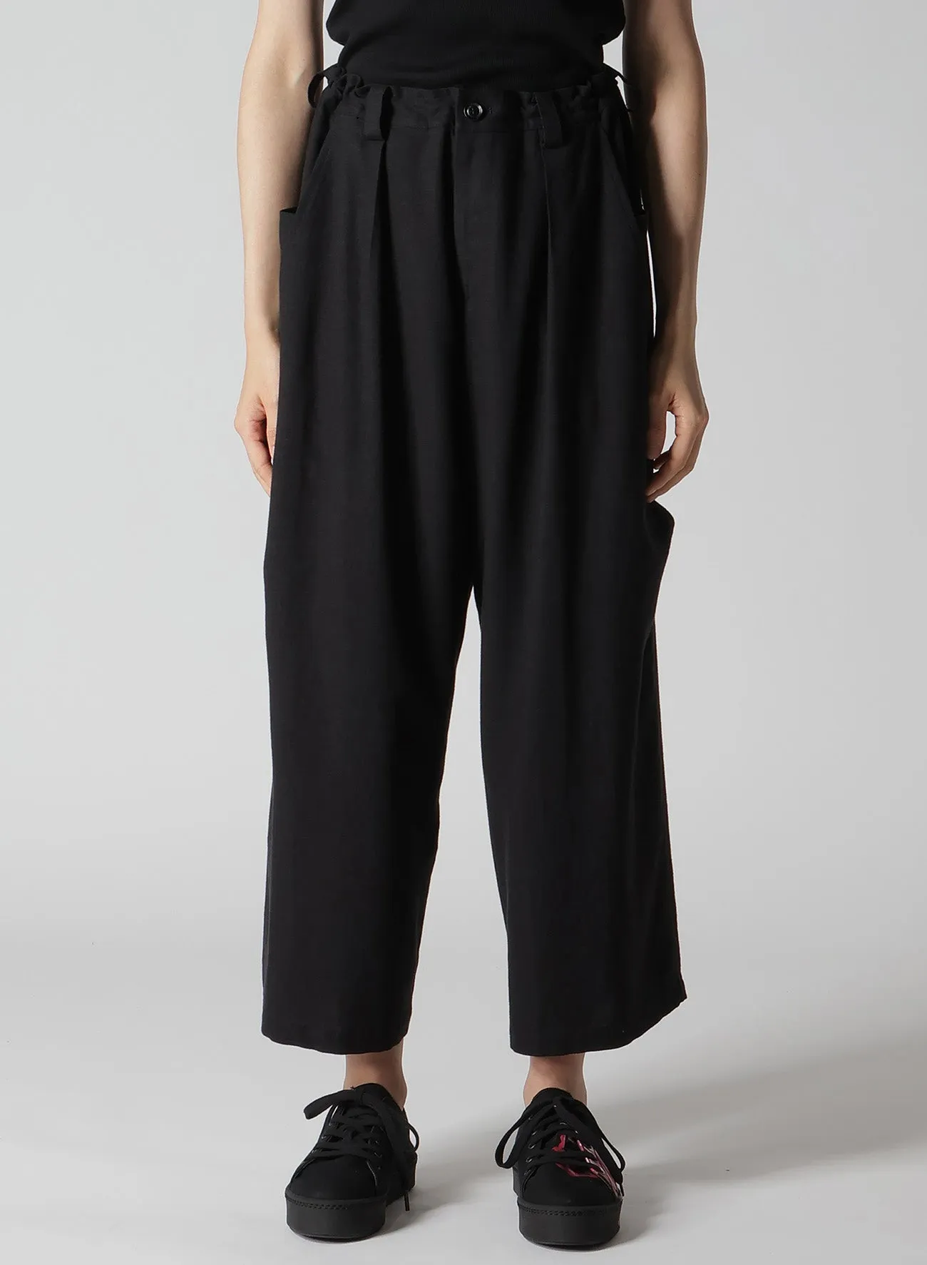 RY/LI CANVAS FRONT BIG POCKET PANTS