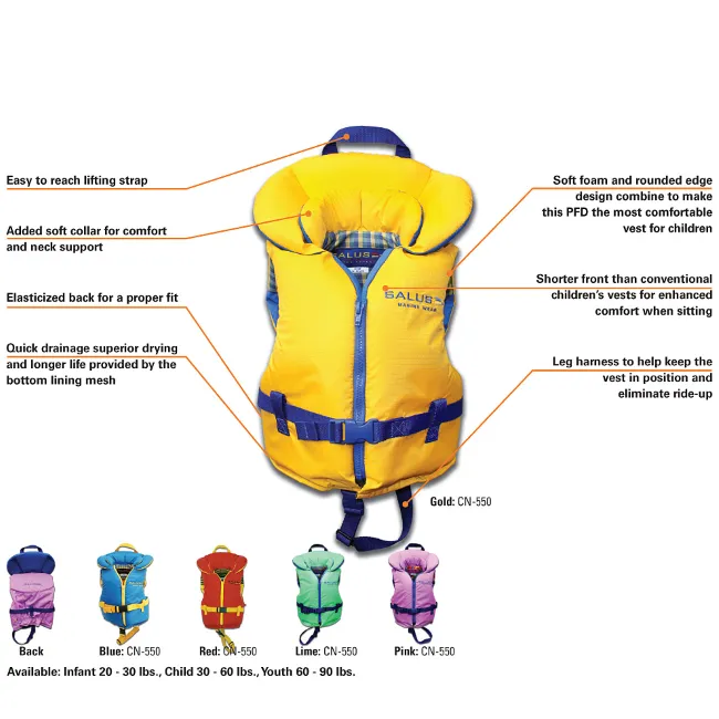 Salus Marine 20-30 lbs Nimbus PFD Vest