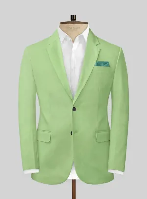 Scabal Nasty Green Cashmere Cotton Jacket