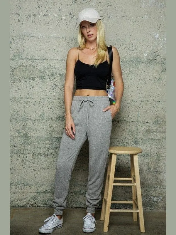 Soft Texture Knit Joggers sweatpants