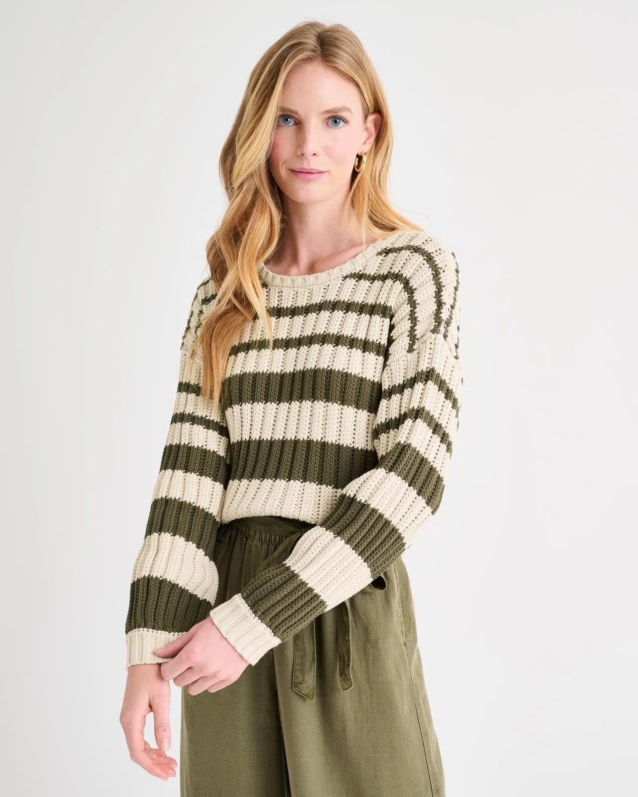 Splendid x Rachelove Striped Reversible Cardigan