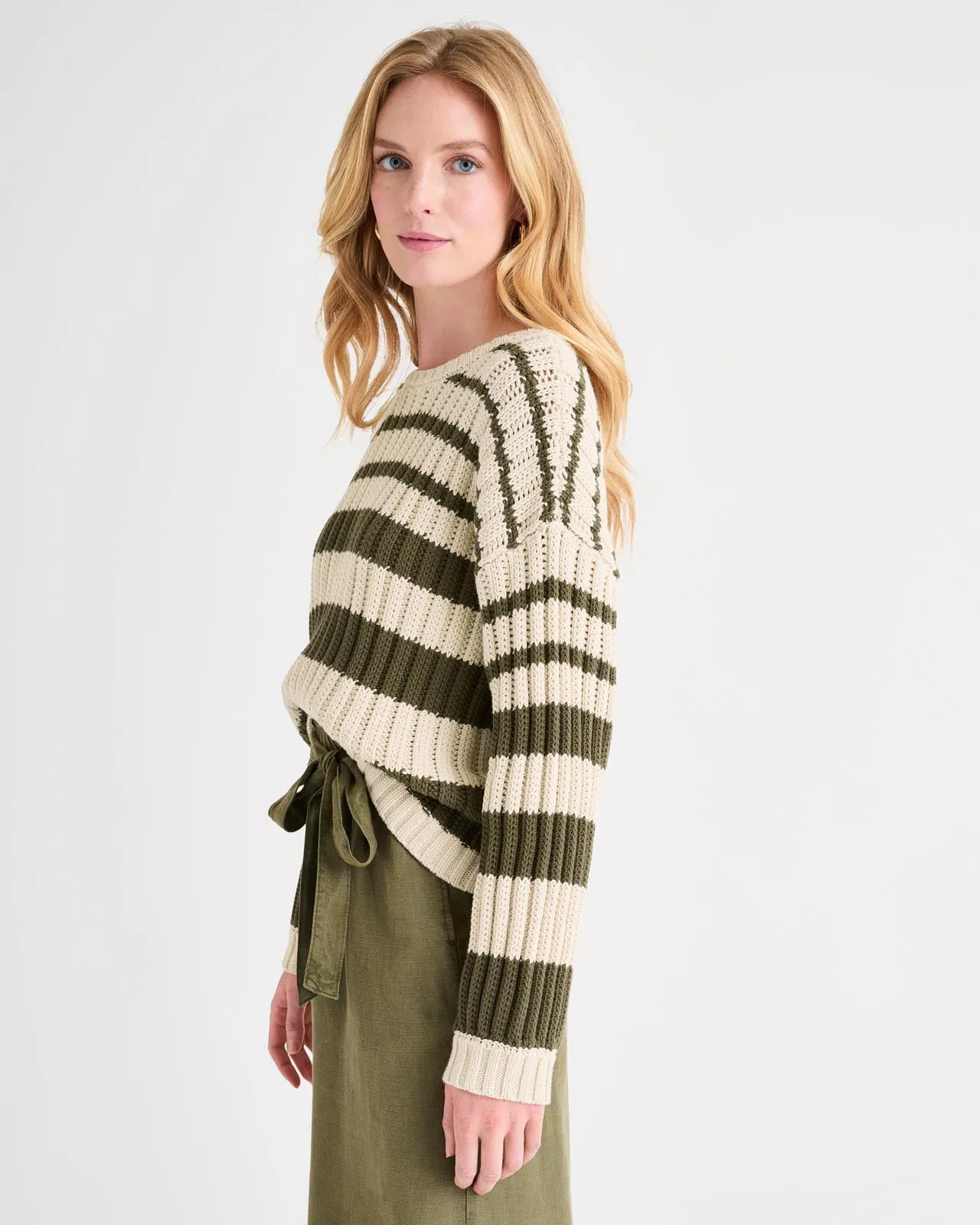 Splendid x Rachelove Striped Reversible Cardigan