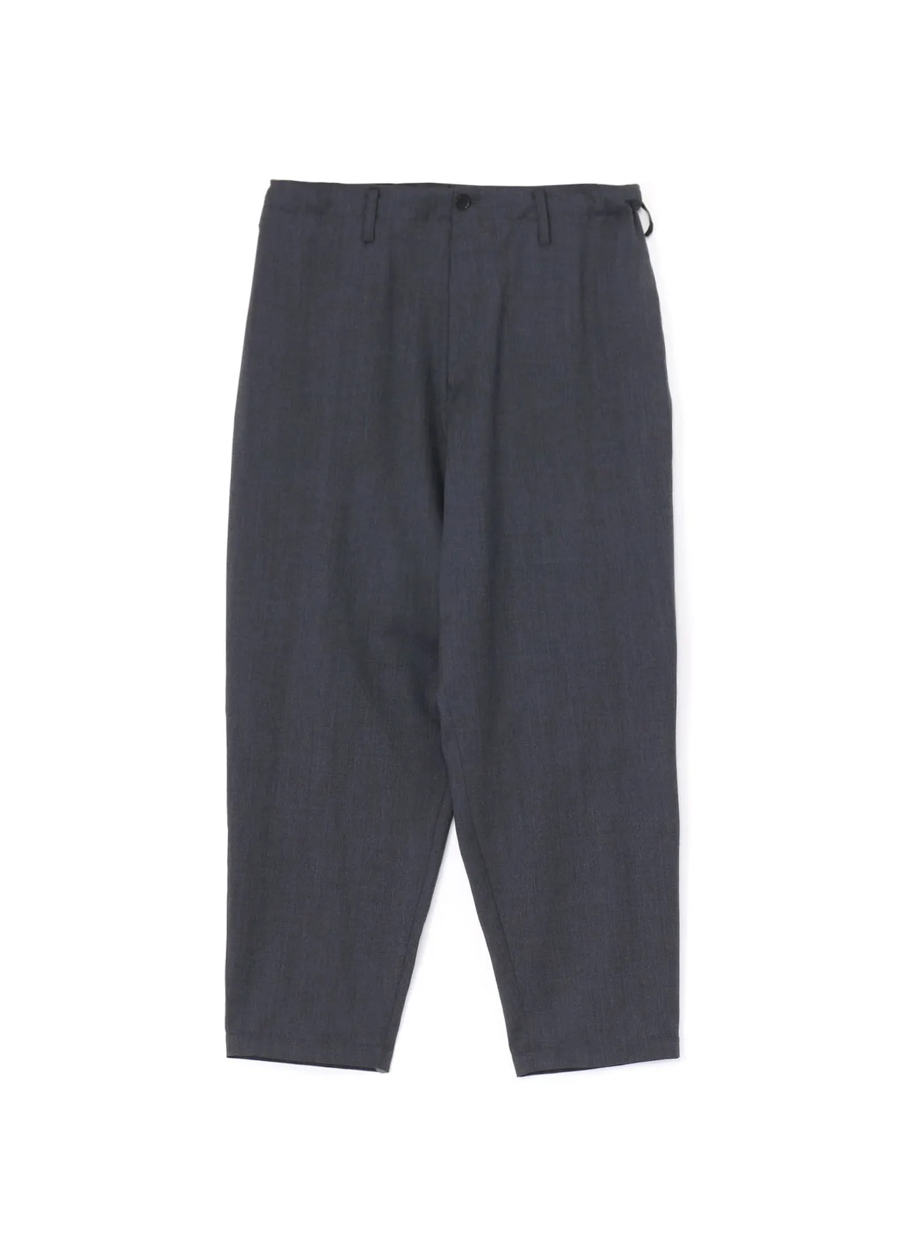 SUIT GABARDINE PANTS WITH SIDE TUCK