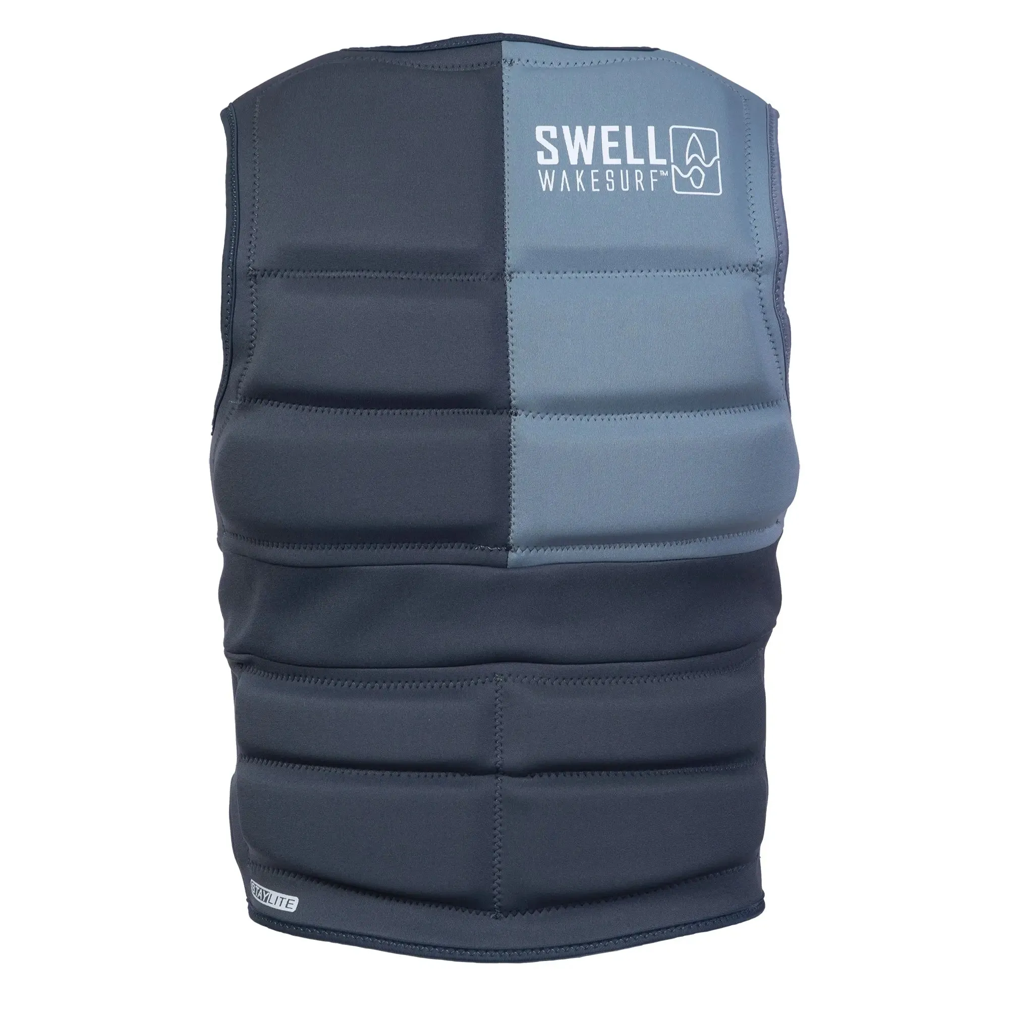 SWELL Wakesurf Vest - Men's Charcoal - Ultimate Comfort Neoprene Jacket