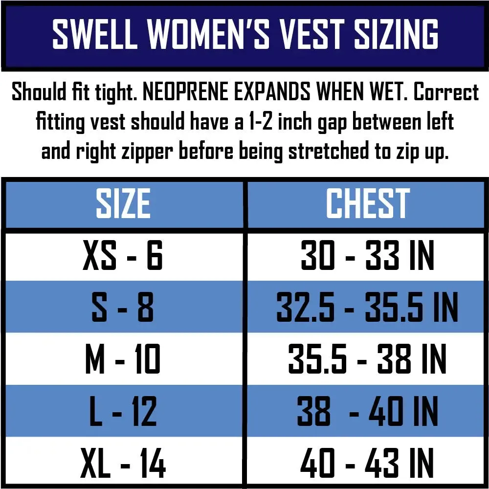 SWELL Wakesurf Vest - Women's Violet - Ultimate Comfort Neoprene Jacket