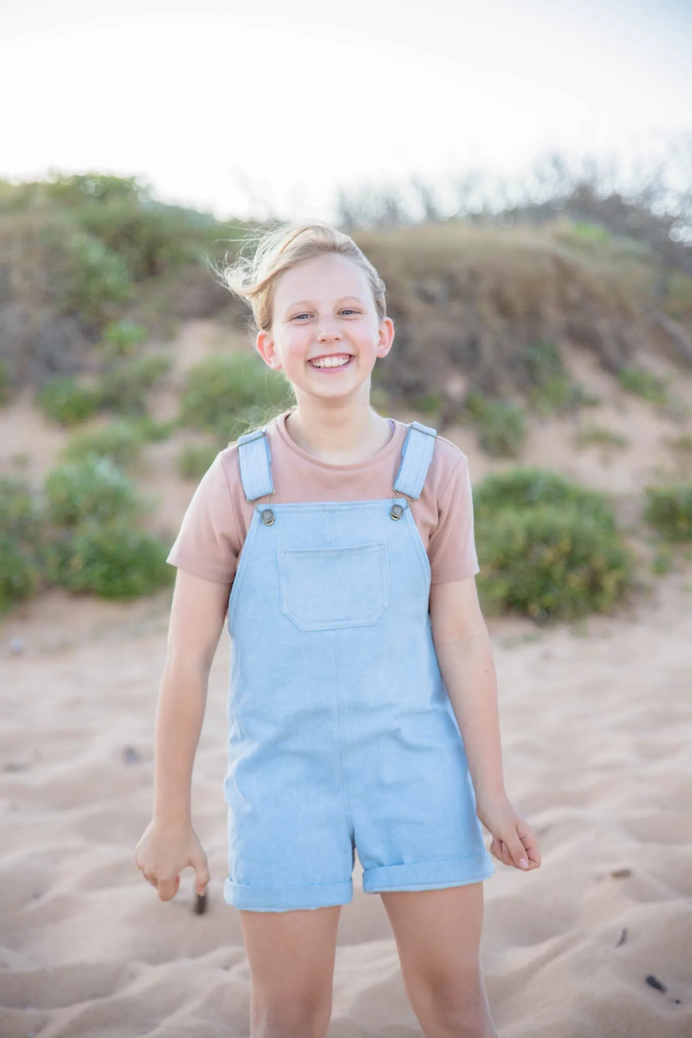 Teen Everyday Overalls Sewing Pattern