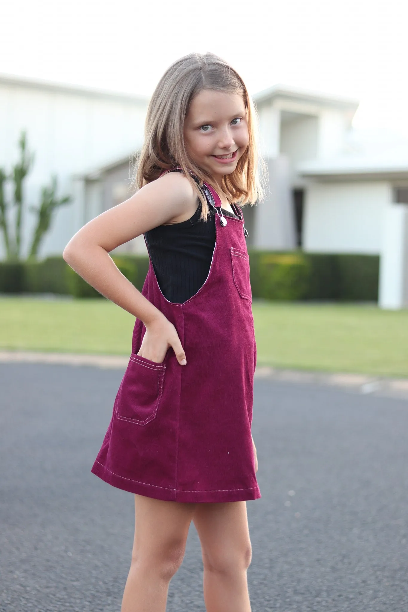 Teen Everyday Overalls Sewing Pattern