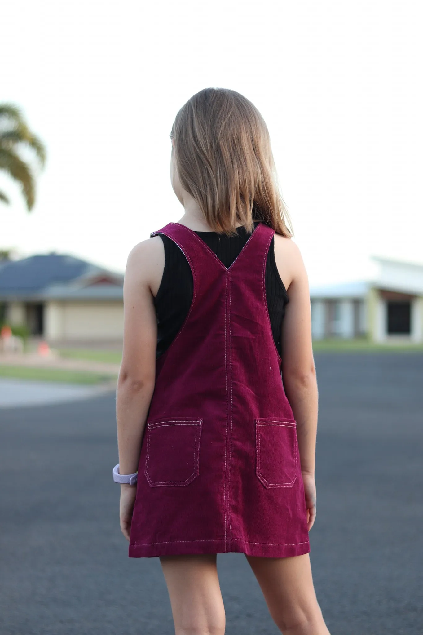 Teen Everyday Overalls Sewing Pattern