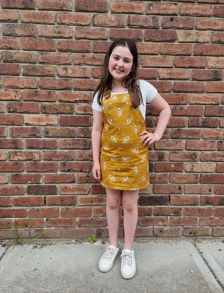 Teen Everyday Overalls Sewing Pattern