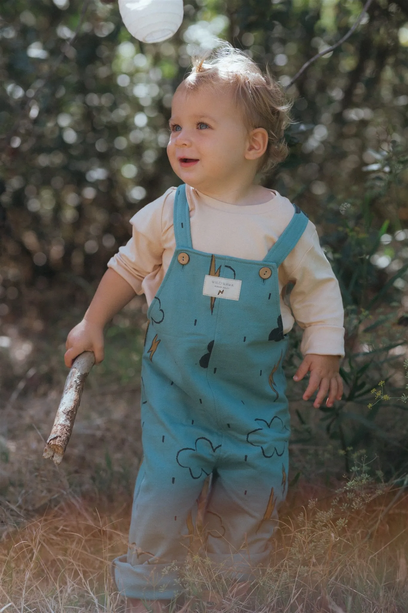 Terry Overalls - Thundercloud