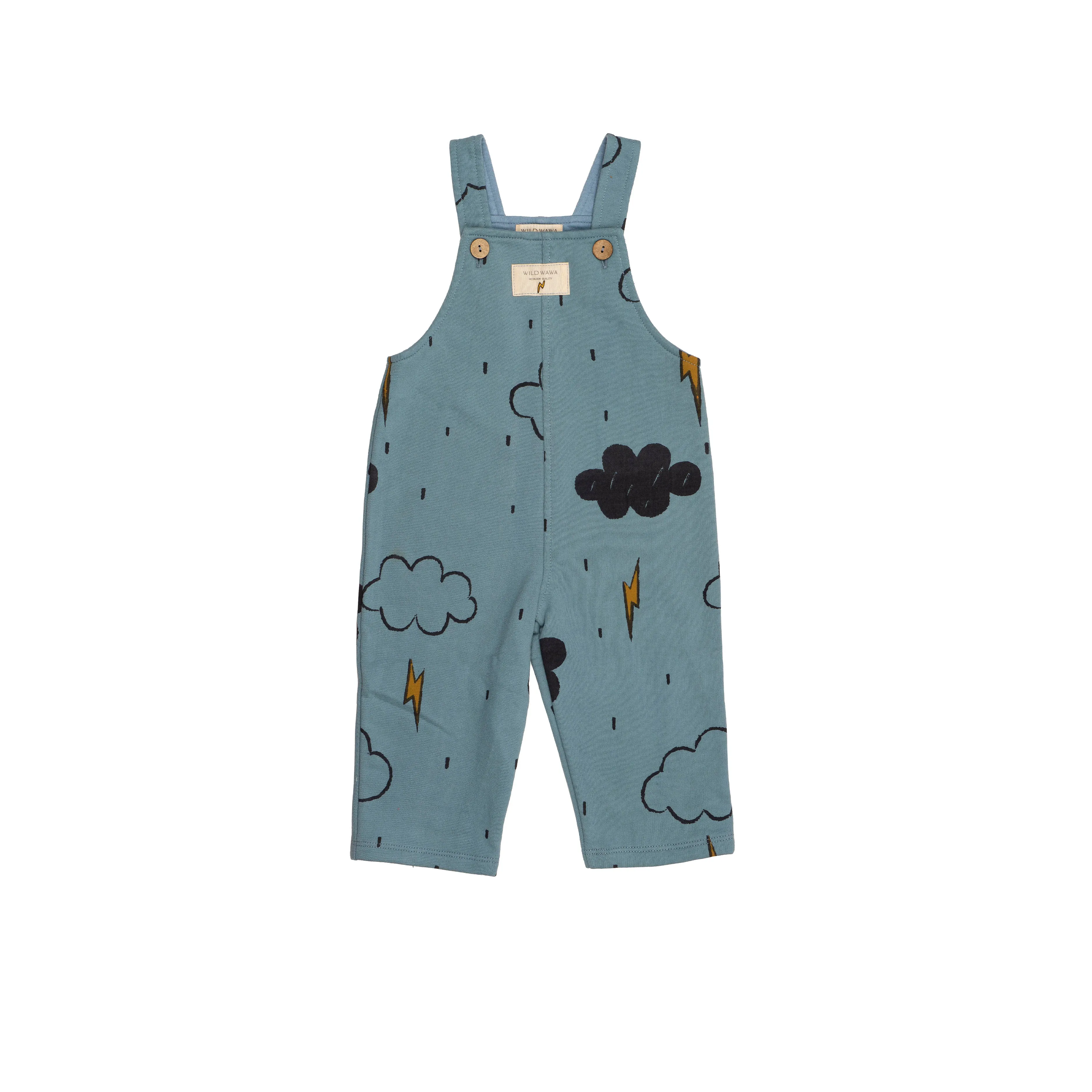 Terry Overalls - Thundercloud