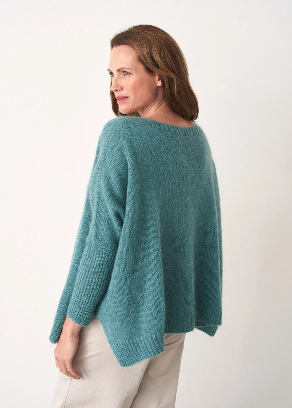 UMA SWEATER - AQUA