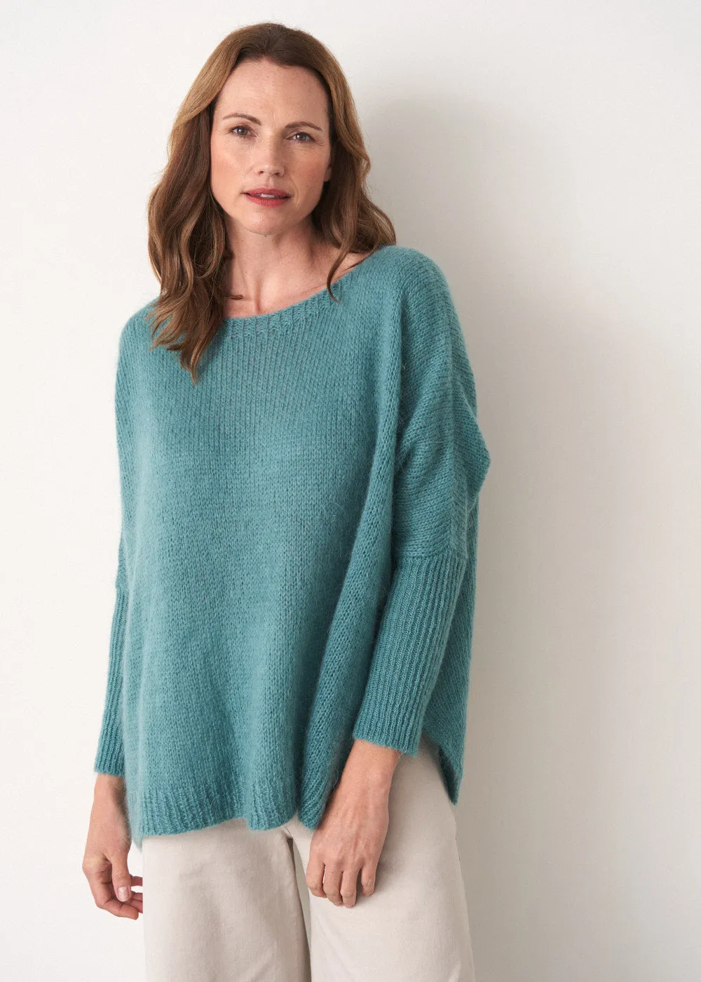 UMA SWEATER - AQUA