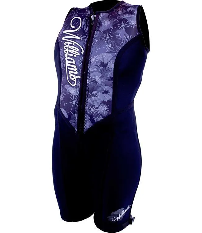 Williams Eden Womens Buoyancy Suit - Black