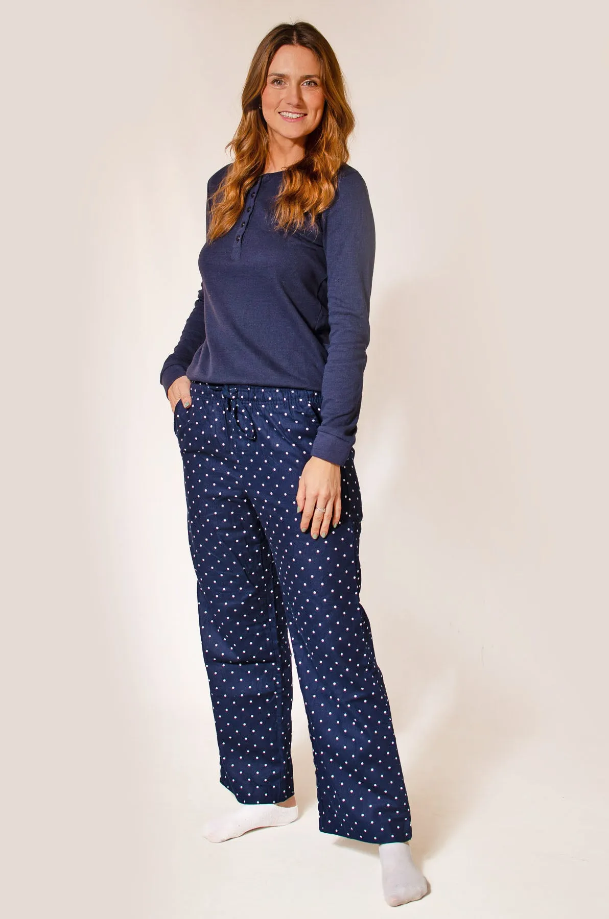 Womens Cotton Rich Pyjama Set