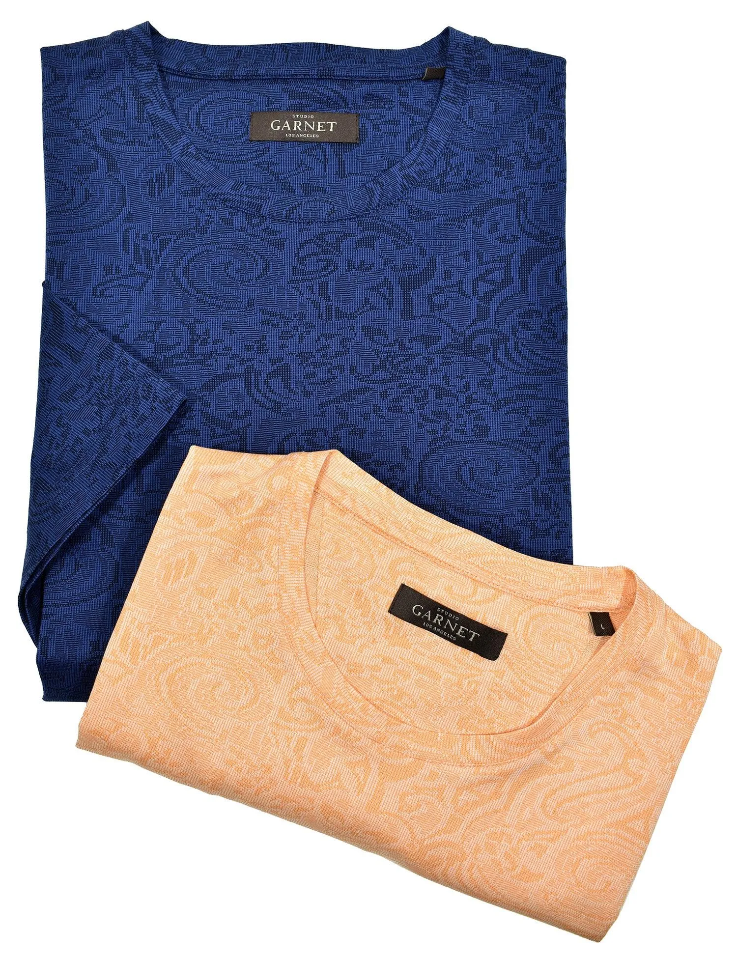 ZA7008 Paisley Jacquard Tee